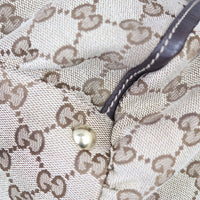 Gucci GG Canvas D-Ring Shoulder Bag Corner
