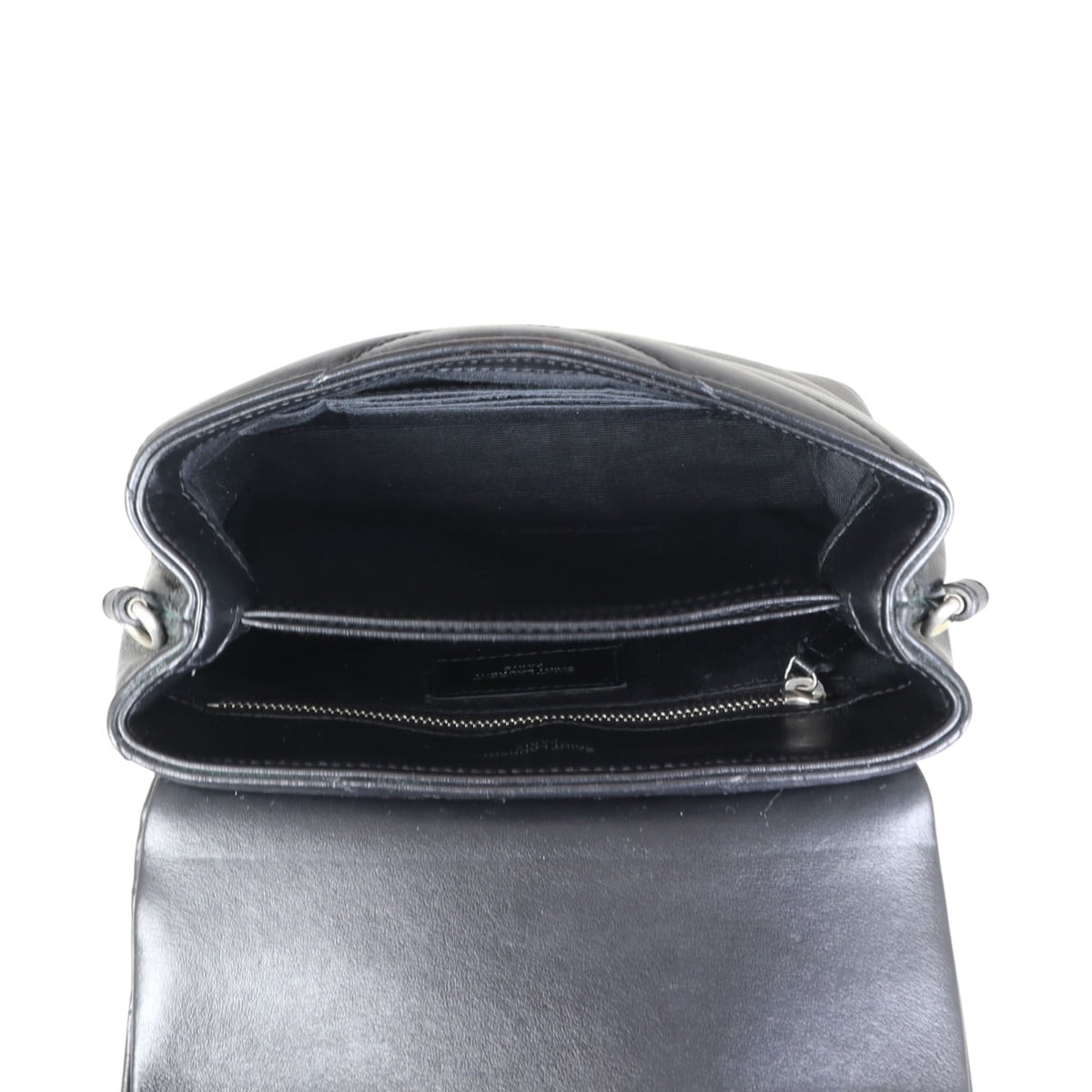 Saint Laurent Toy Loulou Whole interior
