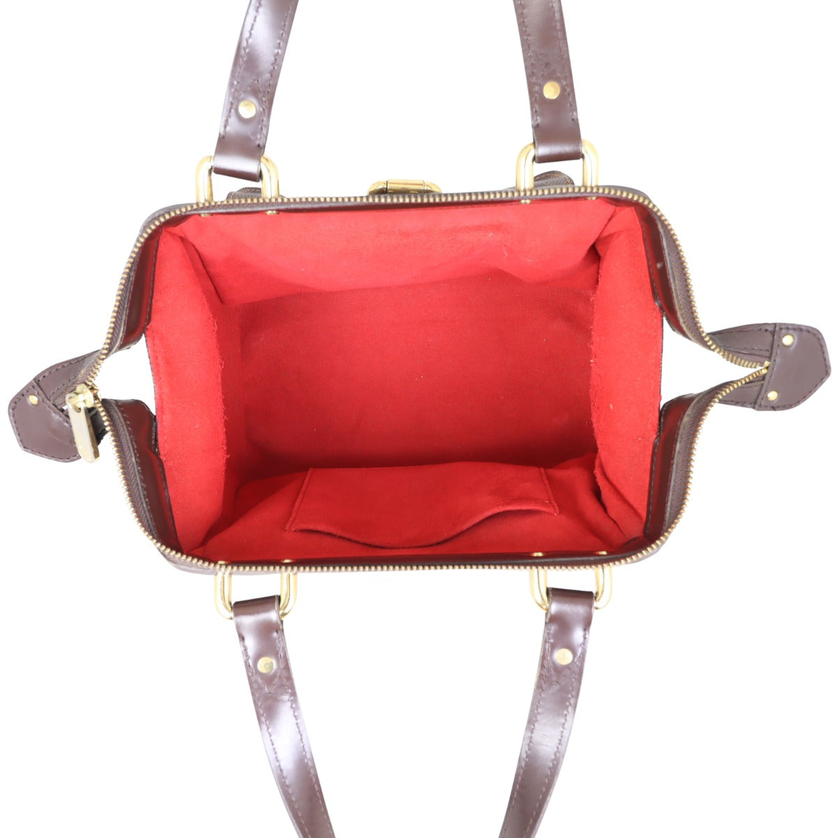 Louis Vuitton Knightsbridge Damier Ebene Whole interior
