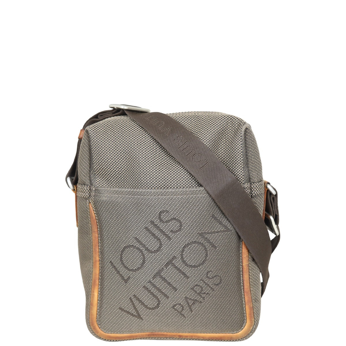 Louis Vuitton Damier Geant Citadin Earth Messenger Front
