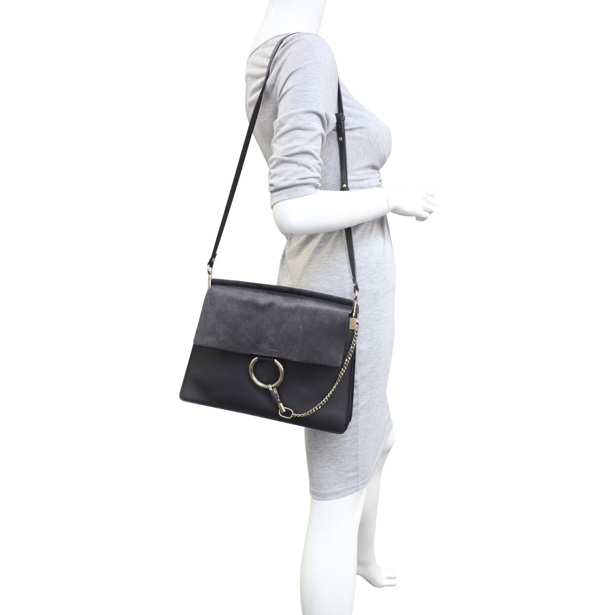 Chloe Faye Medium Shoulder Bag Mannequin
