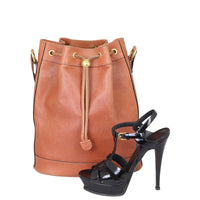 Gucci Vintage Drawstring Bucket Bag Shoe
