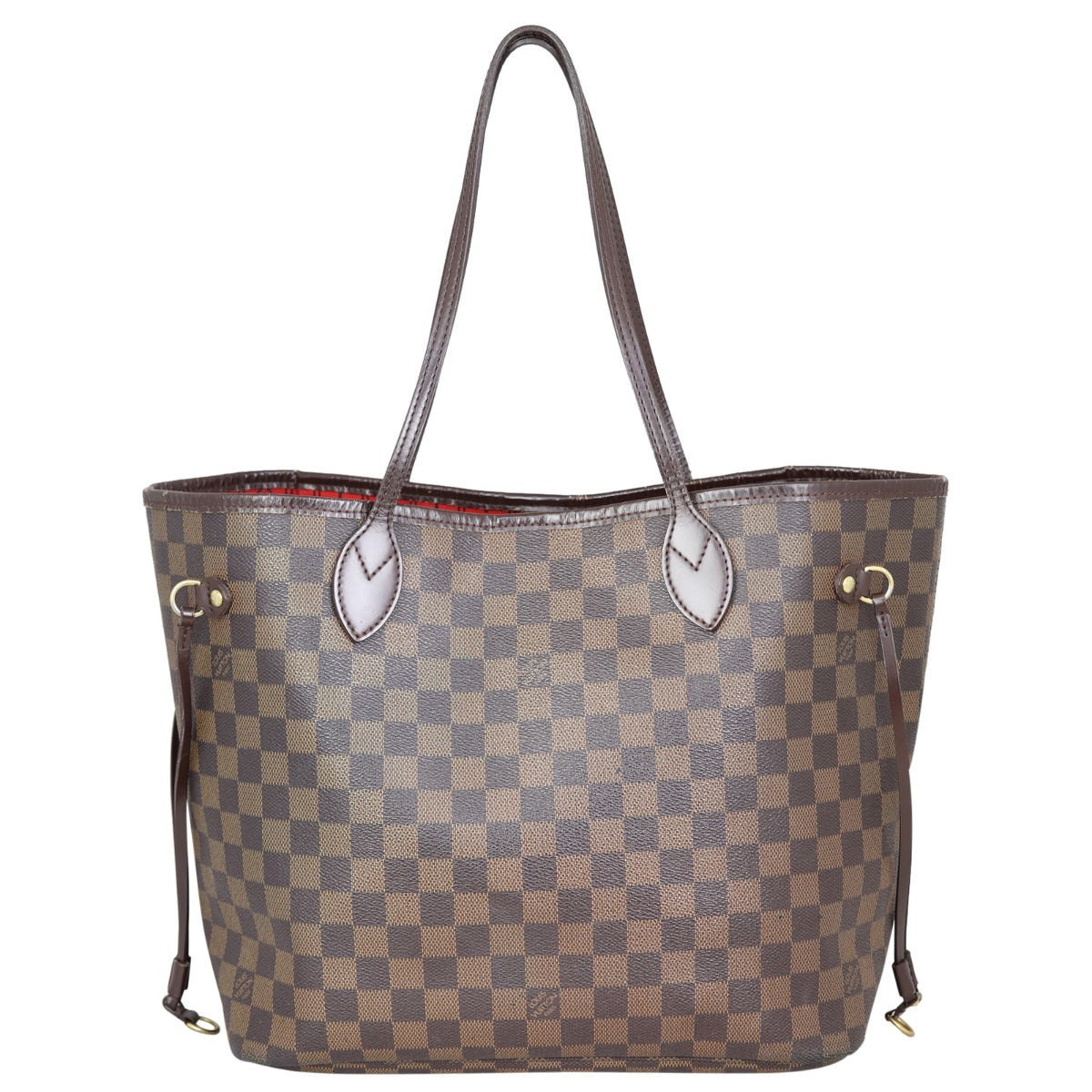 Louis Vuitton Neverfull MM Damier Ebene Front
