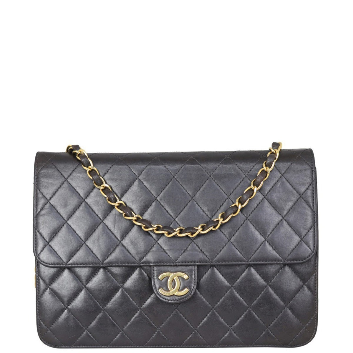 Chanel Vintage Flap Bag Front