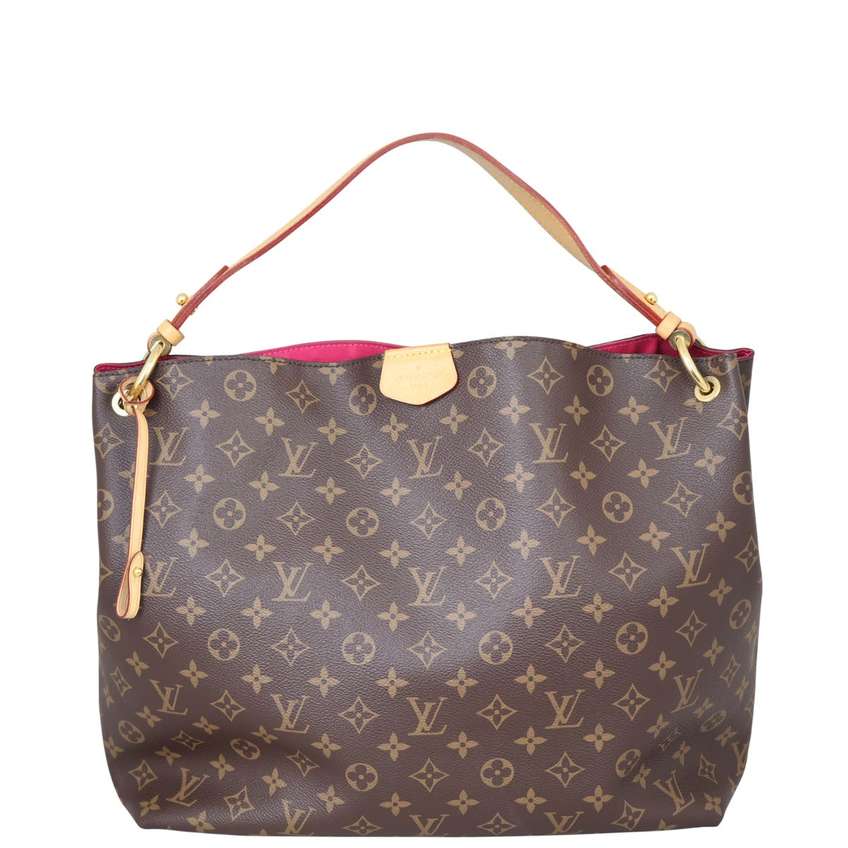 Louis Vuitton Graceful MM Monogram with Shoulder Strap Front
