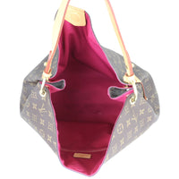 Louis Vuitton Graceful MM Monogram with Shoulder Strap Whole interior
