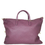 Bottega Veneta Intrecciato Nappa Convertible Tote Front

