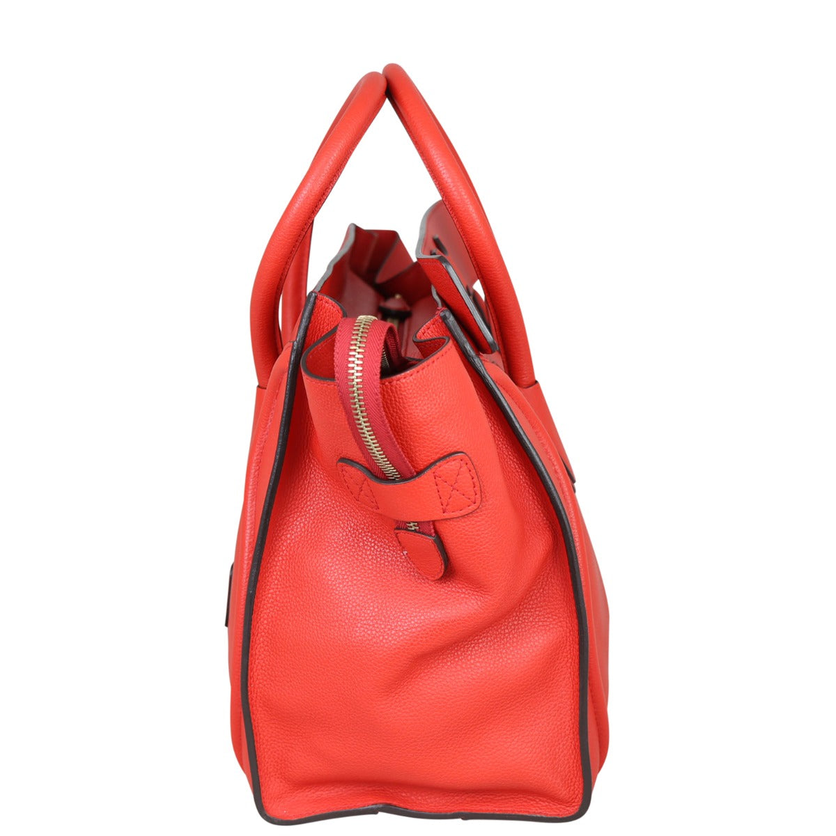 Celine Mini Luggage Tote Side
