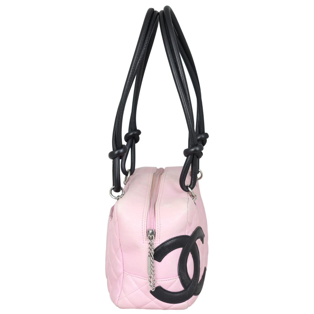 Chanel Ligne Cambon Bowler Bag Side

