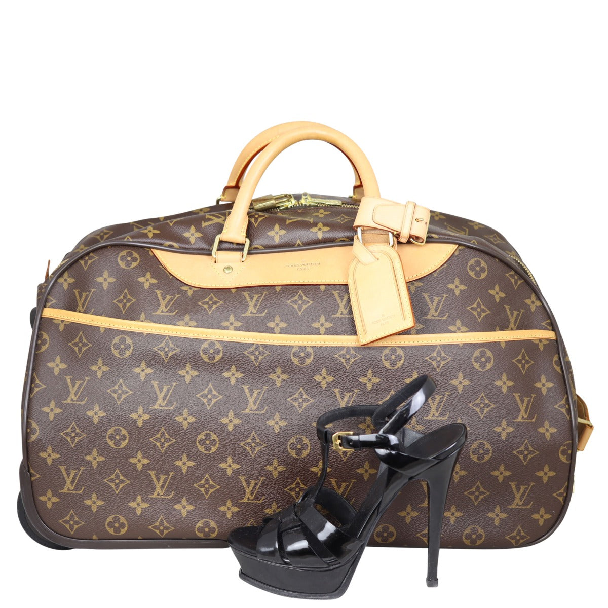 Louis Vuitton Eole 50 Rolling Luggage Bag Monogram Shoe

