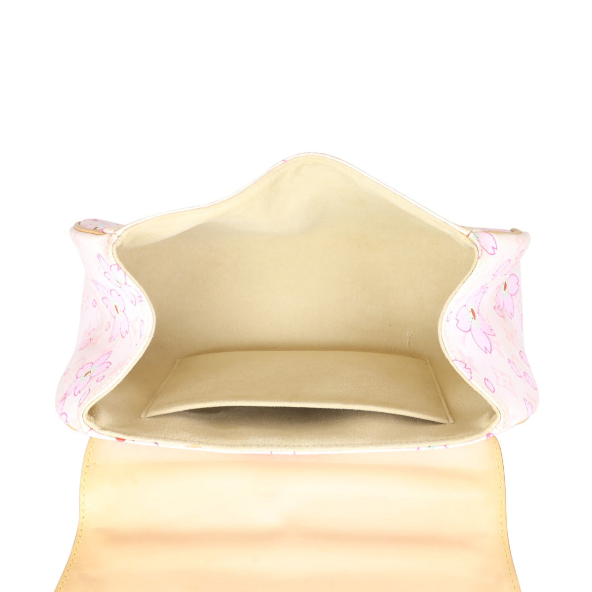 Louis Vuitton Sac Retro Cherry Blossom Monogram  Whole interior
