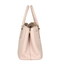 Prada Saffiano Lux Galleria Double Zip Tote Medium Side

