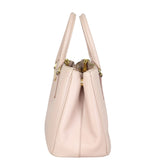 Prada Saffiano Lux Galleria Double Zip Tote Medium Side
