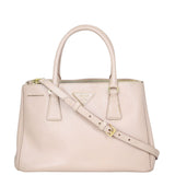 Prada Saffiano Lux Galleria Double Zip Tote Medium Front
