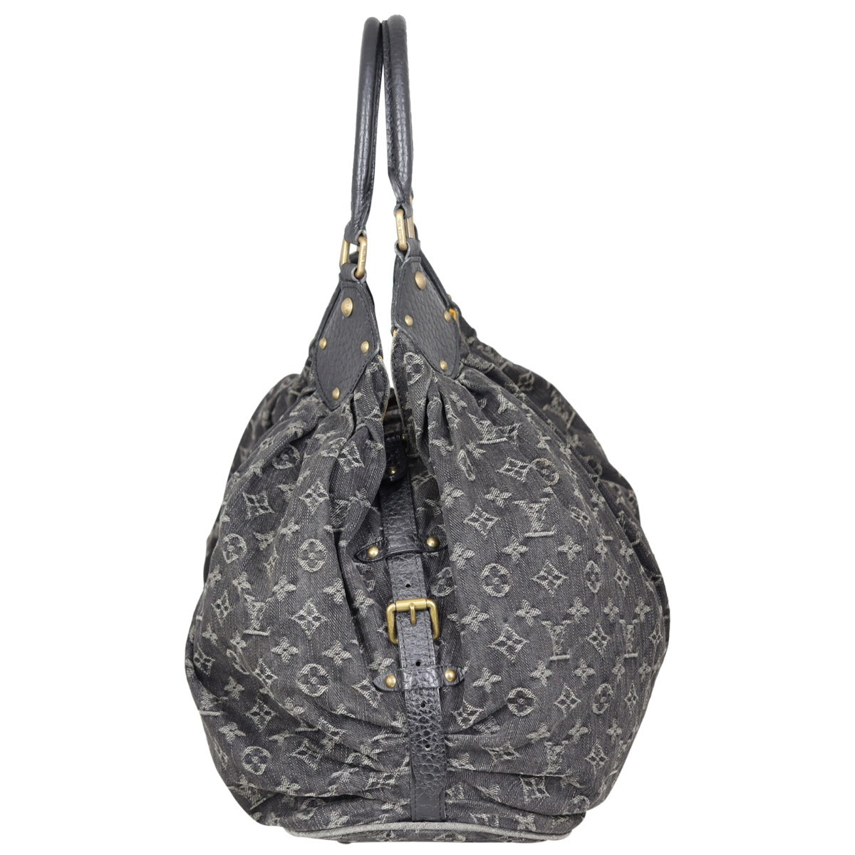 Louis Vuitton Mahina XL Denim Side
