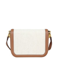 Prada Logo Plaque Shoulder Bag Back
