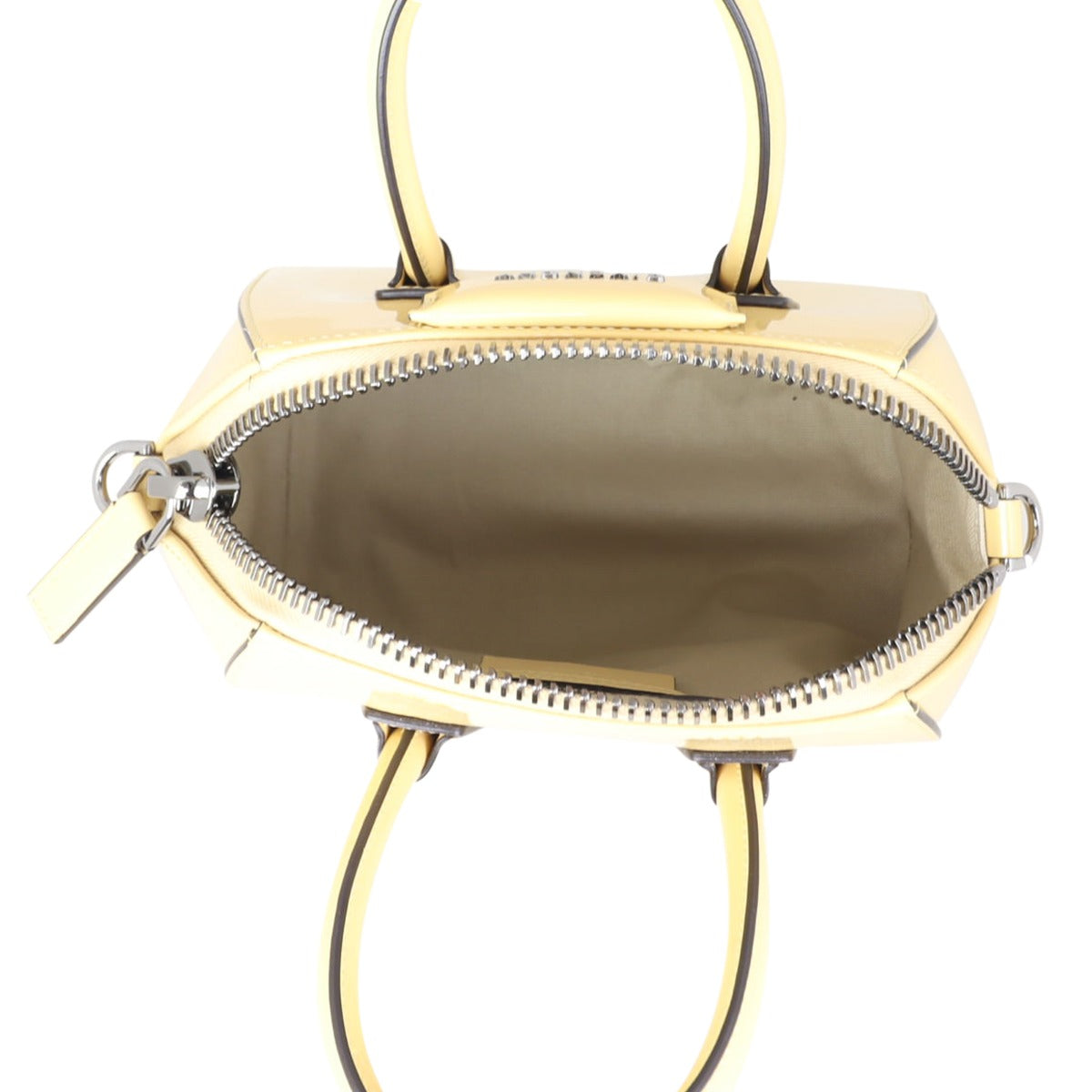 Givenchy Antigona Mini Patent Whole interior
