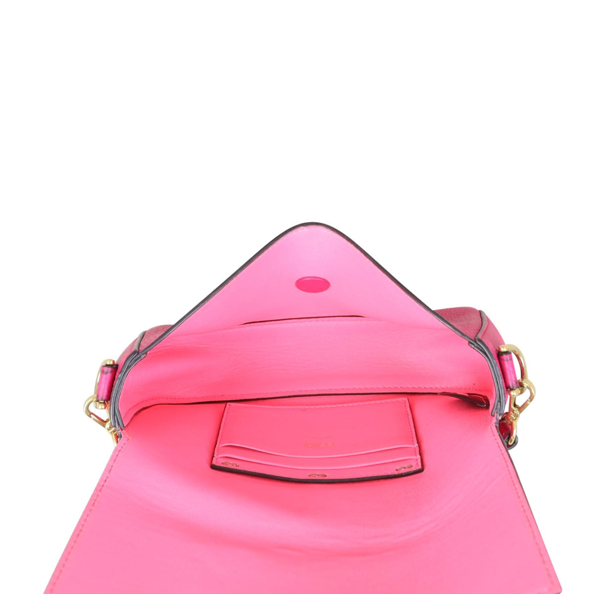 Fendi Baguette Mini Bag Whole interior
