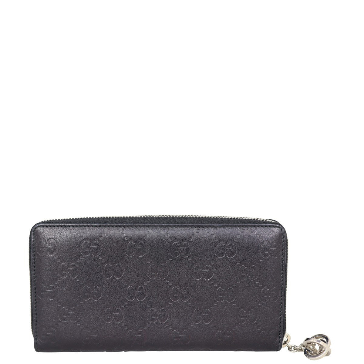 Gucci Guccissima Twins Zip Around Wallet Large Back
