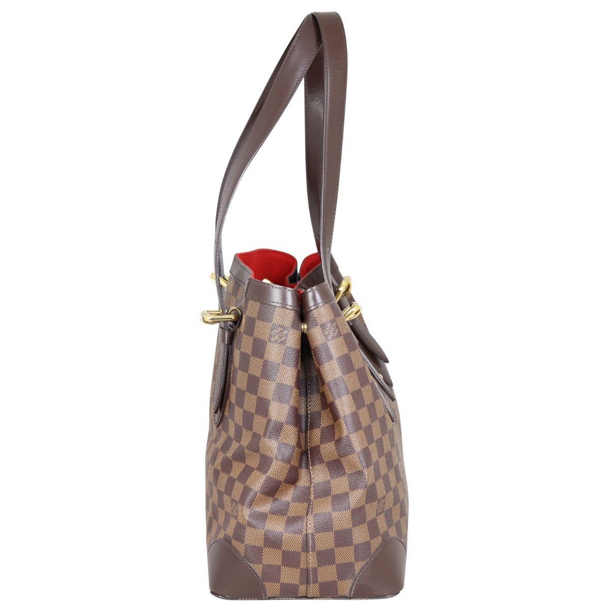 Louis Vuitton Hampstead MM Damier Ebene Side
