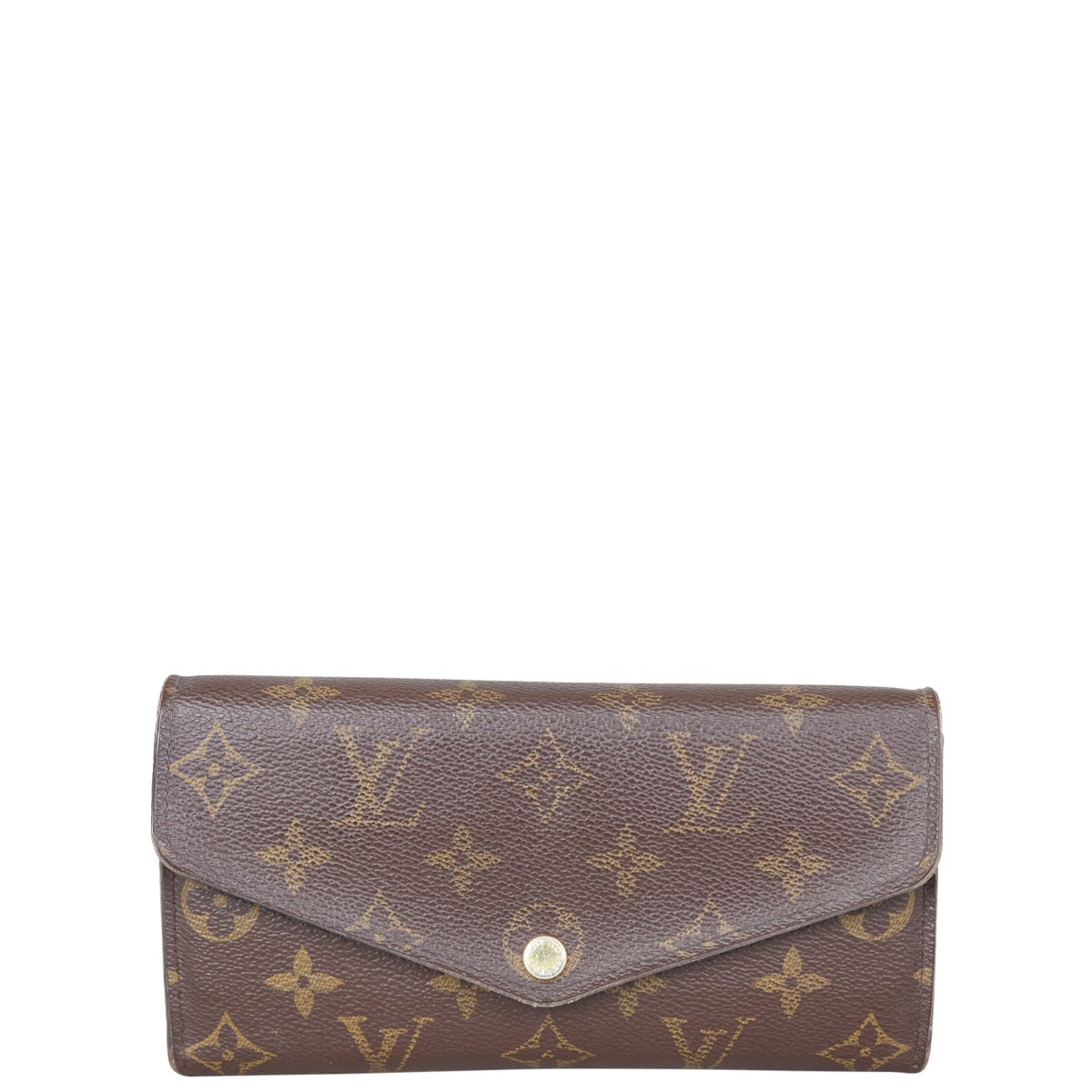 Louis Vuitton Sarah Wallet Monogram Front
