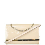 Louis Vuitton Ana Chain Clutch Monogram Vernis Front
