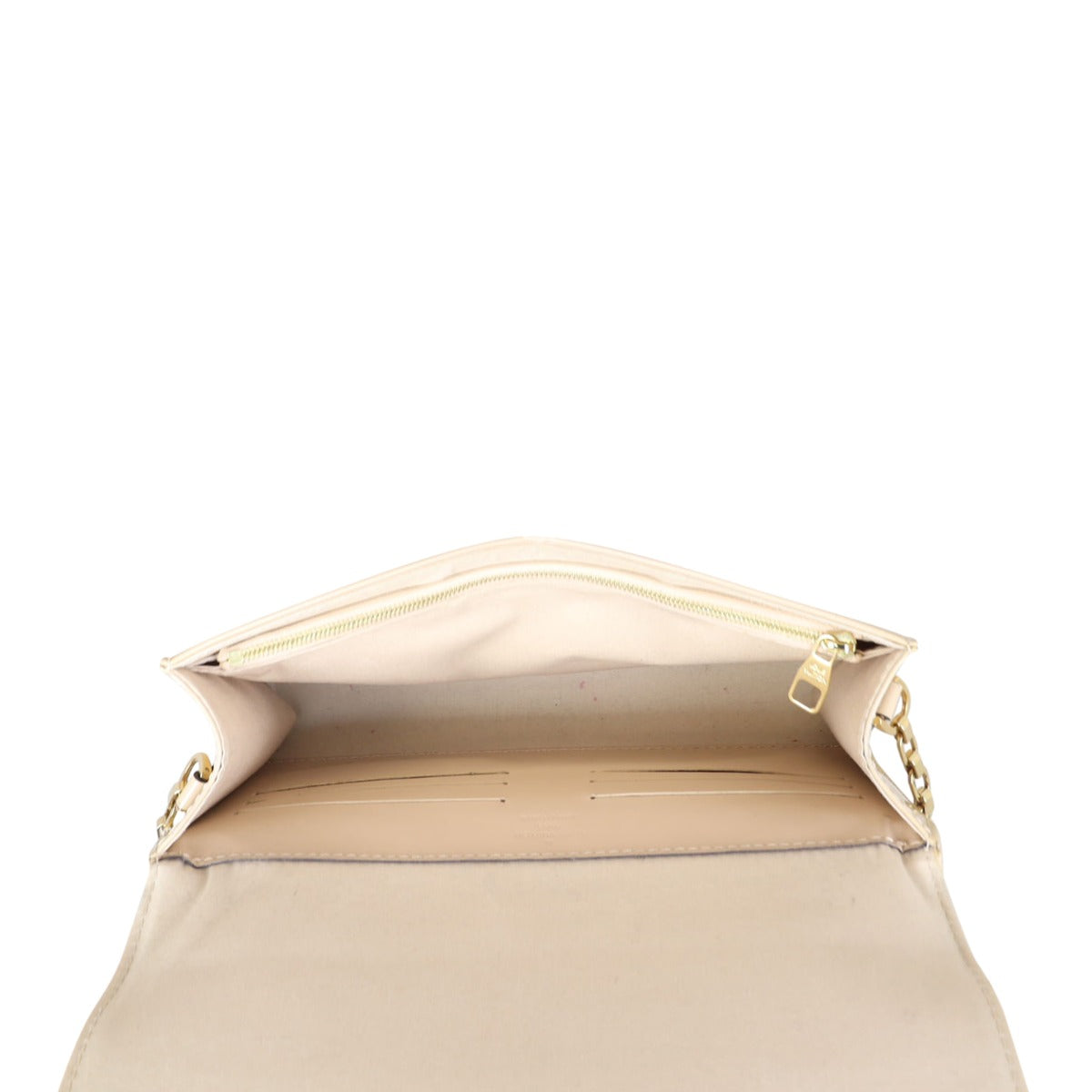 Louis Vuitton Ana Chain Clutch Monogram Vernis Whole interior
