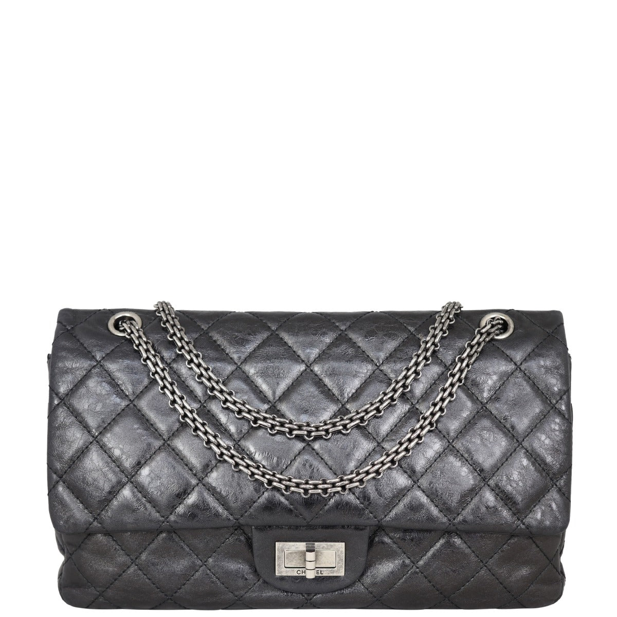 Chanel 2.55 Reissue 227 Double Flap Bag Front
