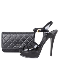 Chanel Classic Wallet on Chain Shoe
