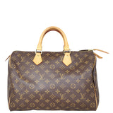 Louis Vuitton Speedy 35 Monogram Front
