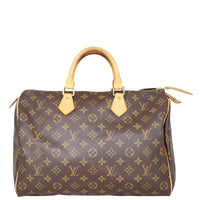 Louis Vuitton Speedy 35 Monogram Front
