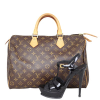 Louis Vuitton Speedy 35 Monogram Shoe
