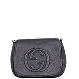 Gucci Soho Chain Crossbody (black) Front
