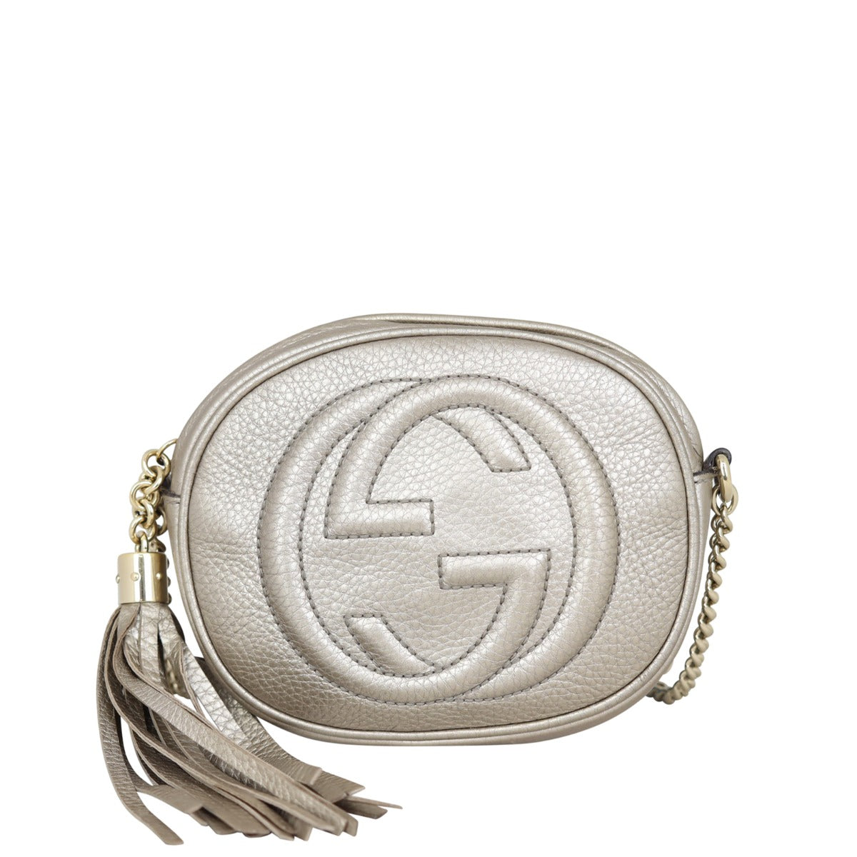 Gucci Soho Crossbody (champagne) Front
