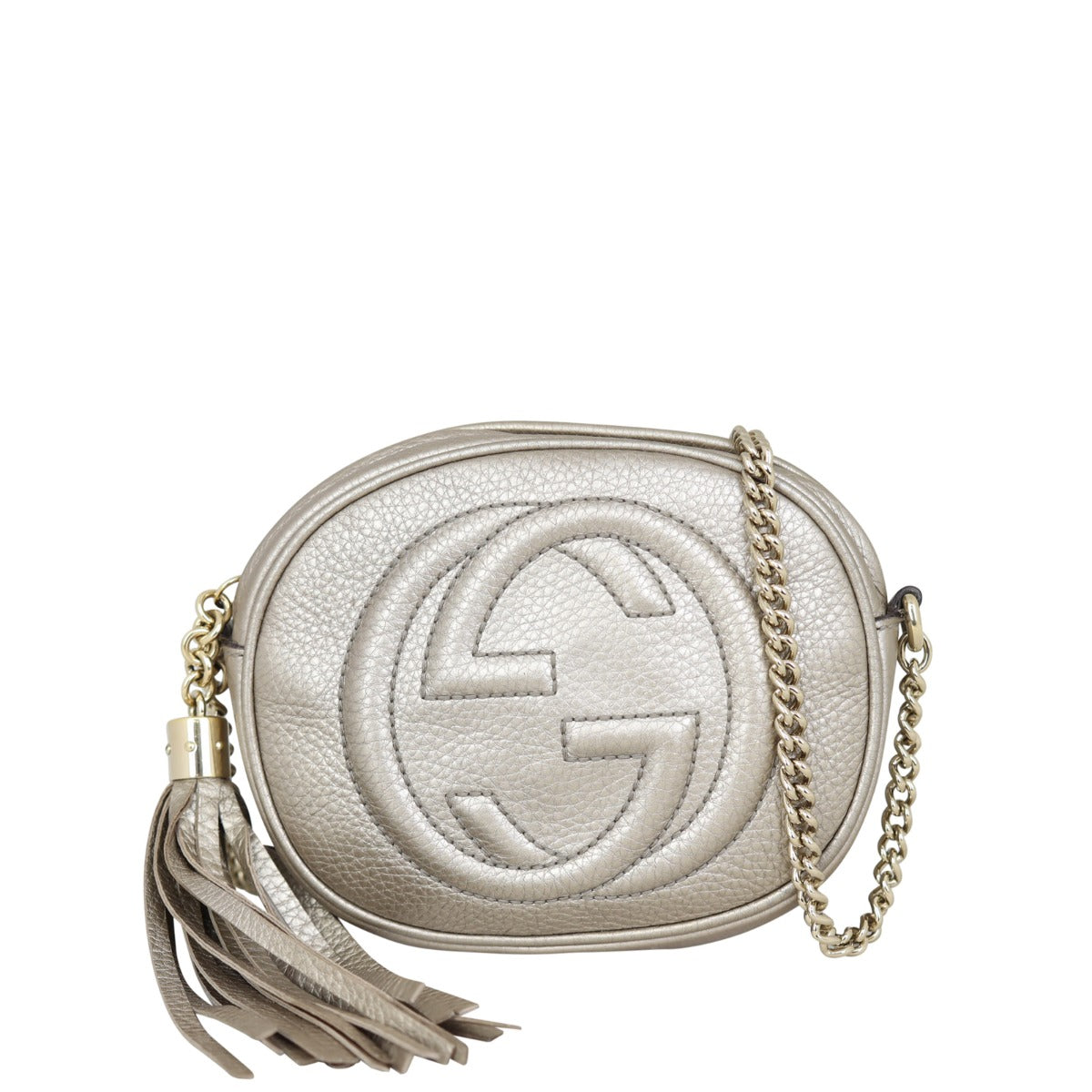 Gucci Soho Crossbody (champagne) Front
