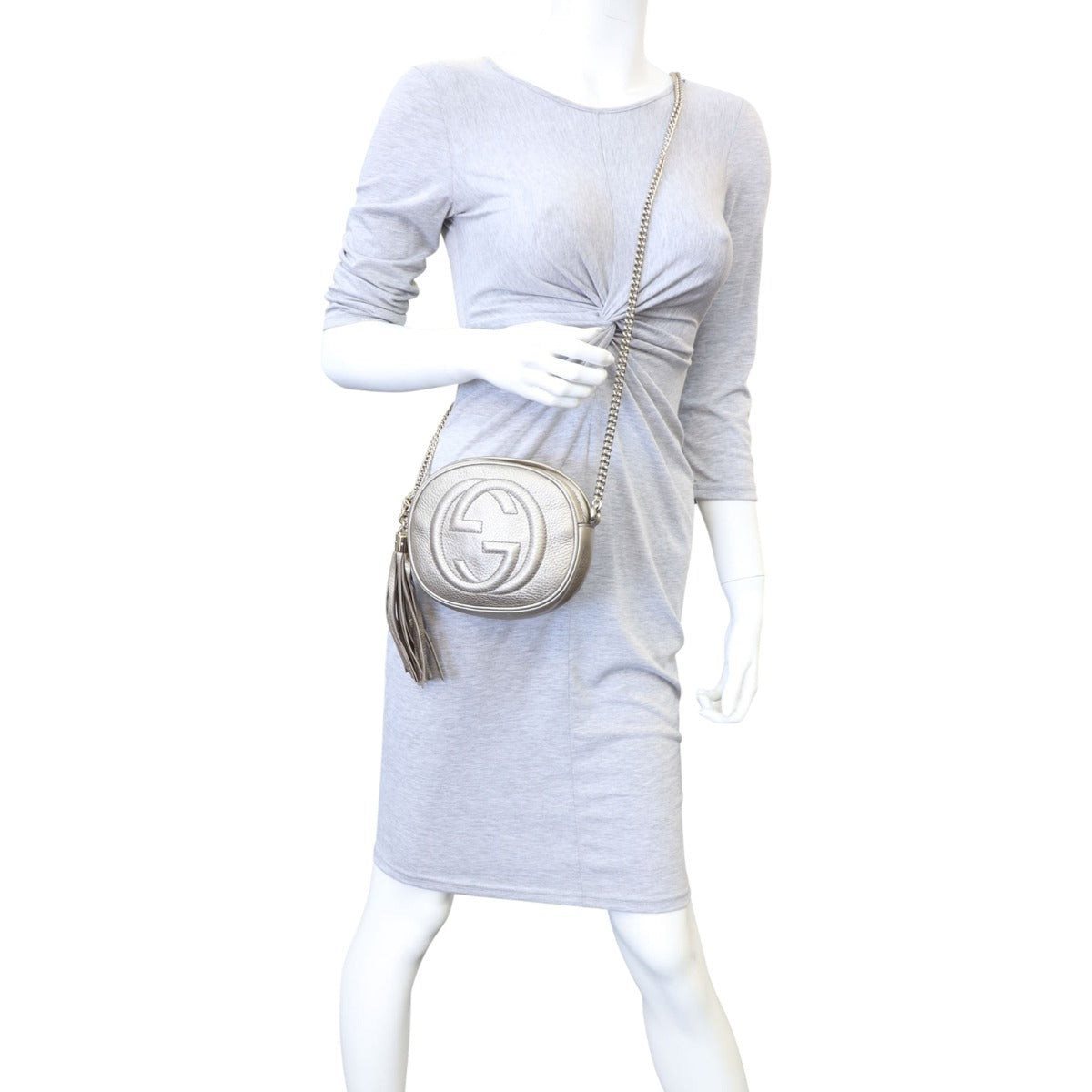 Gucci Soho Crossbody (champagne) Mannequin
