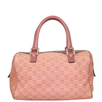 Gucci Guccissima Twin Pocket Boston Bag Back
