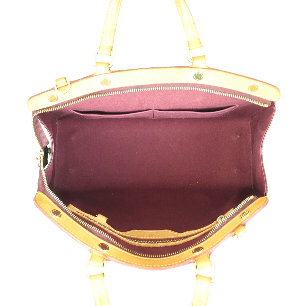 Louis Vuitton Brea MM Monogram Vernis Whole interior
