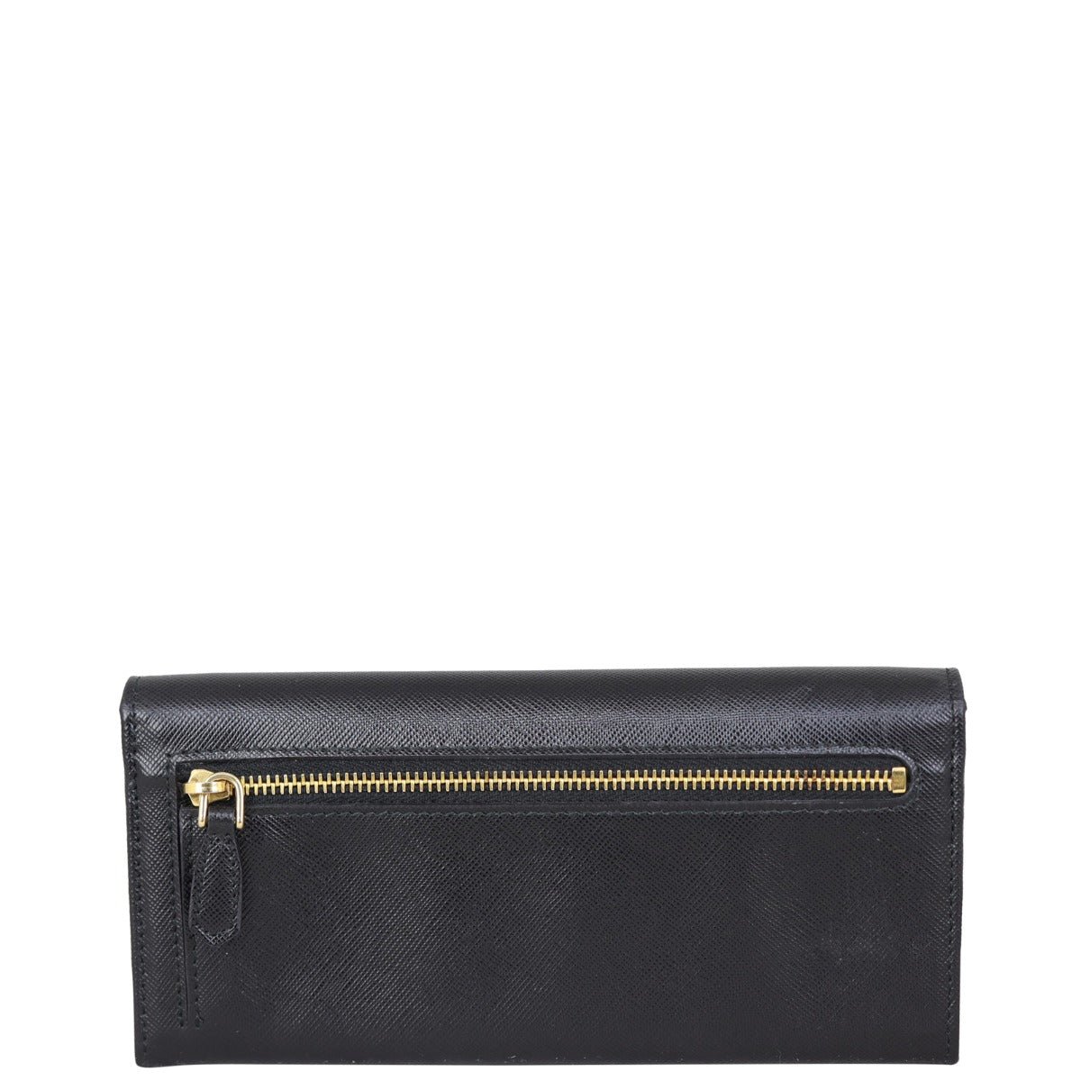 Prada Saffiano Continental Wallet Back
