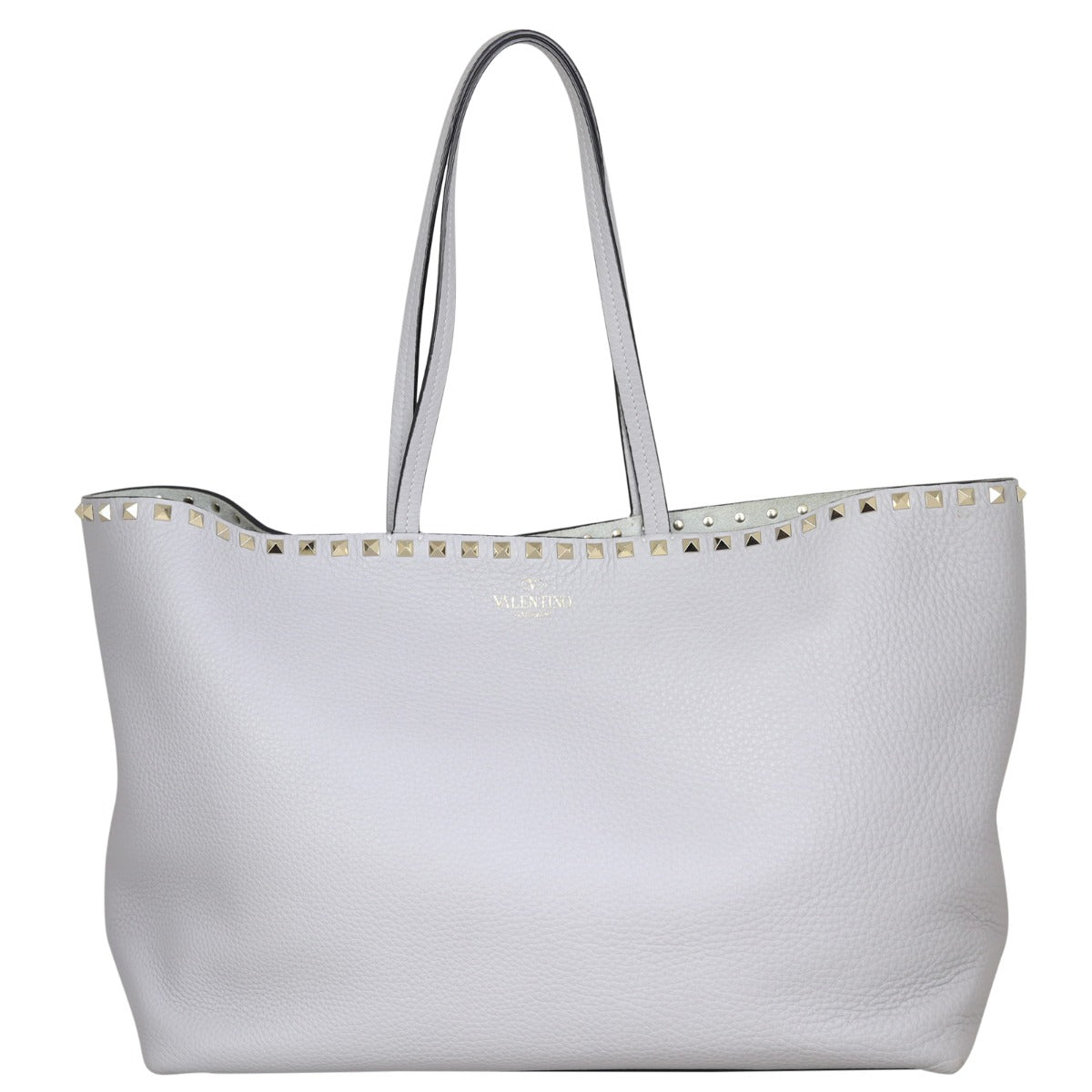 Valentino Rockstud Shopping Tote Front
