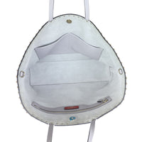 Valentino Rockstud Shopping Tote Whole interior
