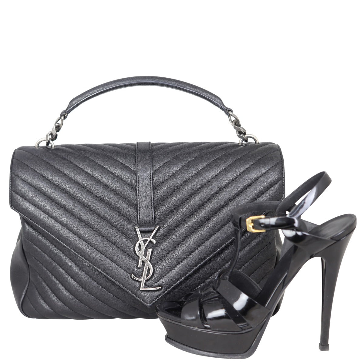 Saint Laurent College Large Shoe
