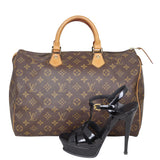 Louis Vuitton Speedy 35 Monogram Shoe
