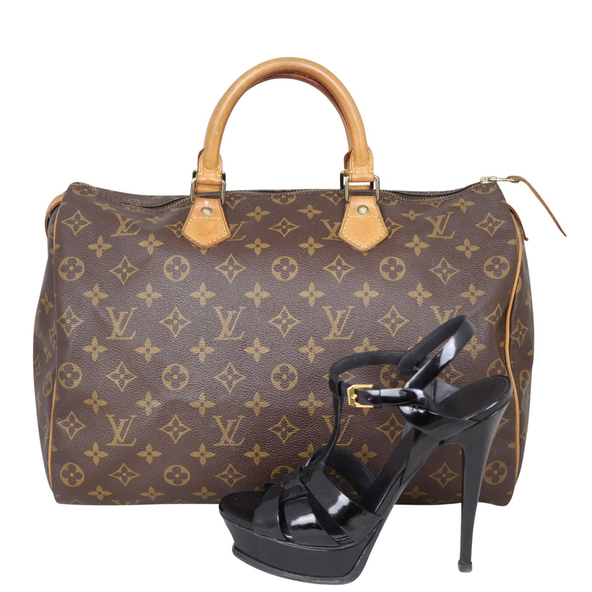 Louis Vuitton Speedy 35 Monogram Shoe
