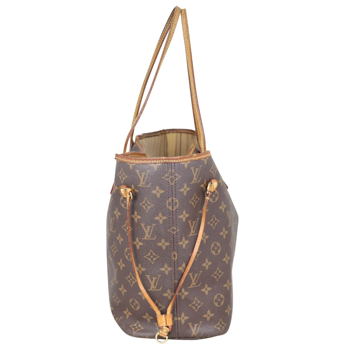 Louis Vuitton Neverfull MM Monogram Side
