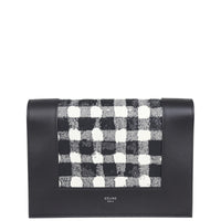 Celine Frame Evening Clutch on Chain Front

