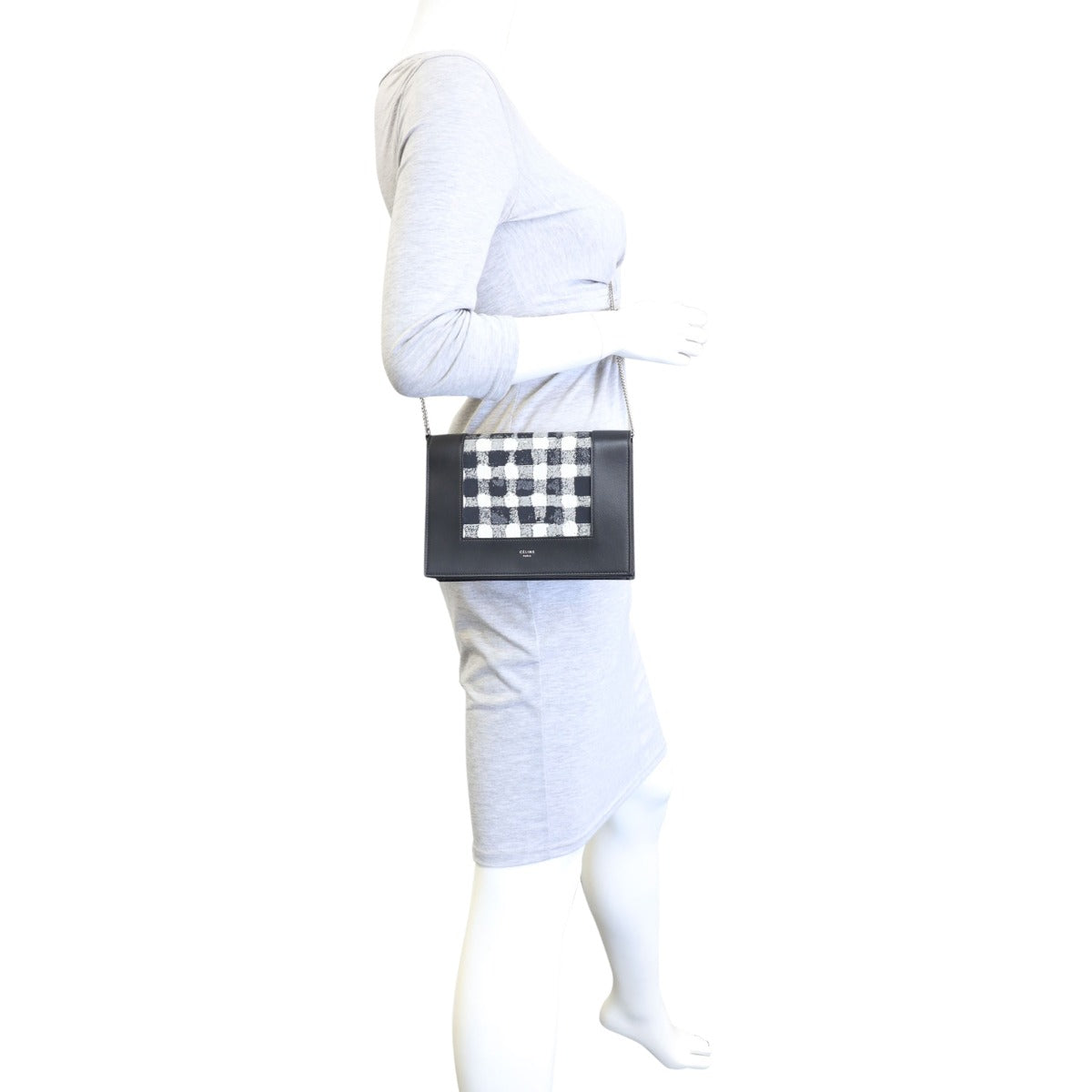 Celine Frame Evening Clutch on Chain Mannequin
