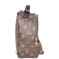 Louis Vuitton Palm Springs Mini Backpack Monogram Side
