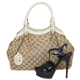 Gucci GG Canvas Sukey Tote Medium Shoe

