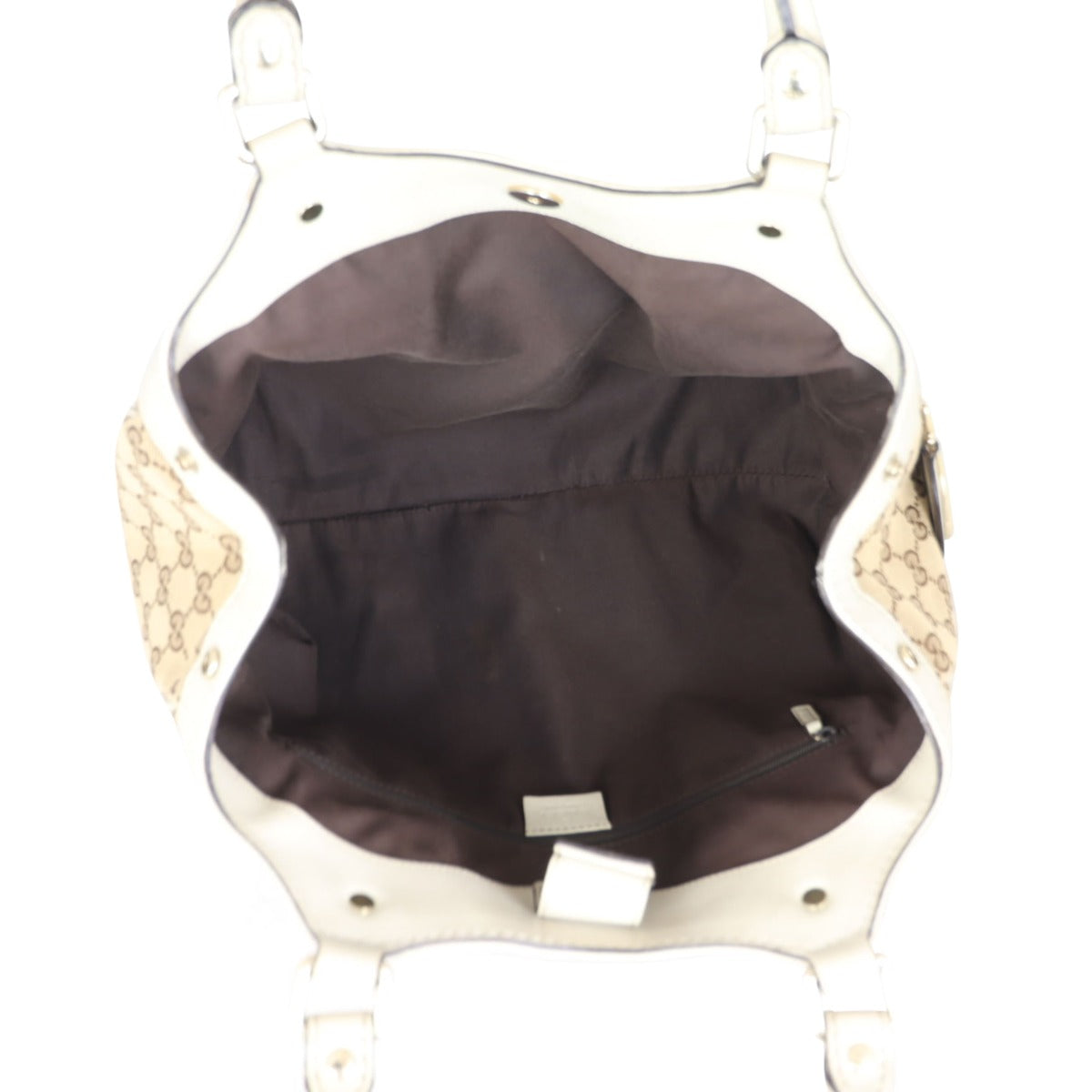 Gucci GG Canvas Sukey Tote Medium Whole interior
